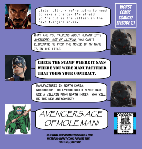 Worst Comic Comics Episode 1.1 - Ultron, You're Out