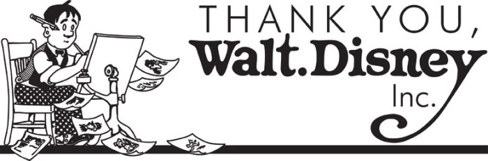 Thank You Walt Disney
