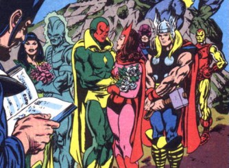 marriage vision and scarlet witch